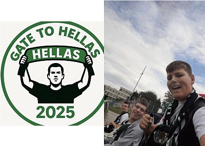 Die Mitglieder vom Fanclub Gate To Hellas