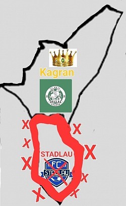 Choreografie gegen Stadlau